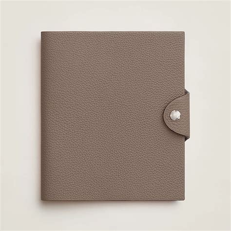 hermes leather notebook cover|Ulysse PM notebook cover .